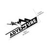 Мотоциклетная наклейка на верхний кофр Графика Adventure Виниловые наклейки Водонепроницаемые Декоративные Аксессуары для Honda Africa Twin BMW GS 1200 1250