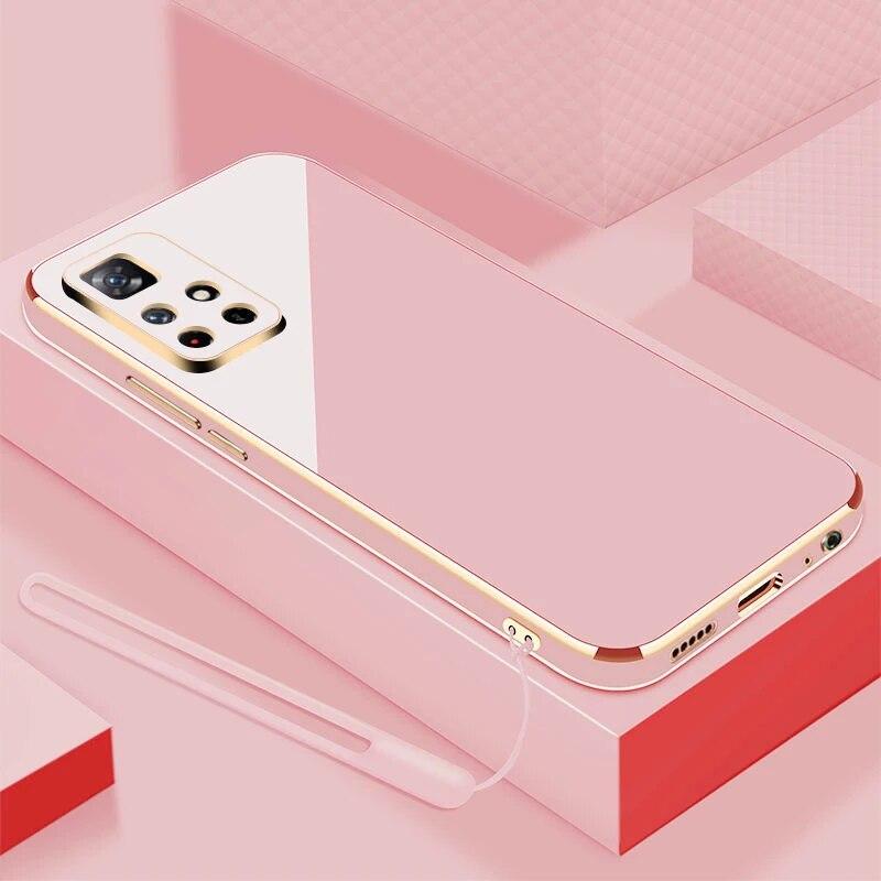 Чехол для Xiaomi Redmi Note 11 Pro Redmi Note 11 Pro 5G, чехол ПРИМЕЧАНИЕ11PRO 5G, роскошный чехол для телефона с квадратным покрытием, противоударная задняя крышка