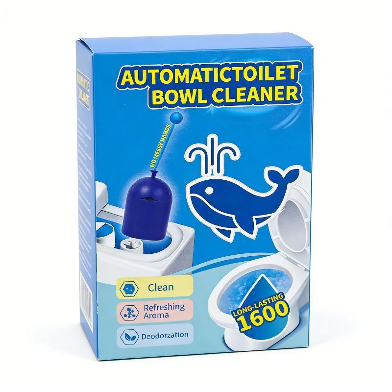 Automatic Toilet Cleaner "Toilet Whale" Portable Bottle Design Eco-Friendly for Family Bathroom Toilet Cleaning