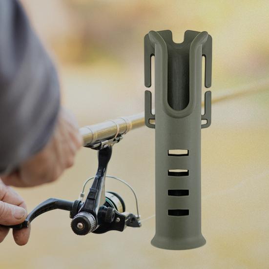 Держатель удочки, легко носить с собой, фиксация, 5 цветов, портативный удобный инструмент для вставки удочек, ведро для удочки для лодки