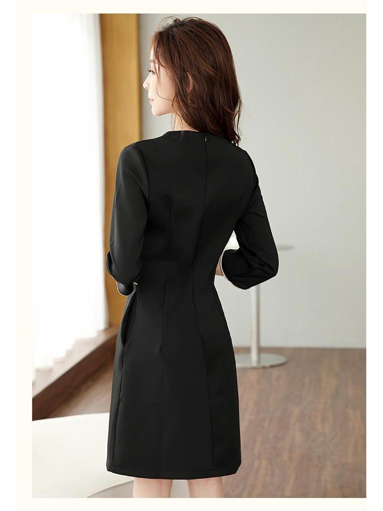 Chinese Style Women's Summer Uniform Dress for Spa Technicians