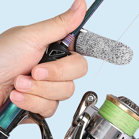 Fishing Finger Protector Single Finger Fishing Glove Anti-cut Wear-Resistant One Finger Cover for Throwing Casting Fishing Control Line