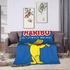 Haribo Bear Candy Flannel Blanket Winter  Soft Durable Throw Blanket for Students Couch Bed Novelty Bedspread Sofa Bed Cover