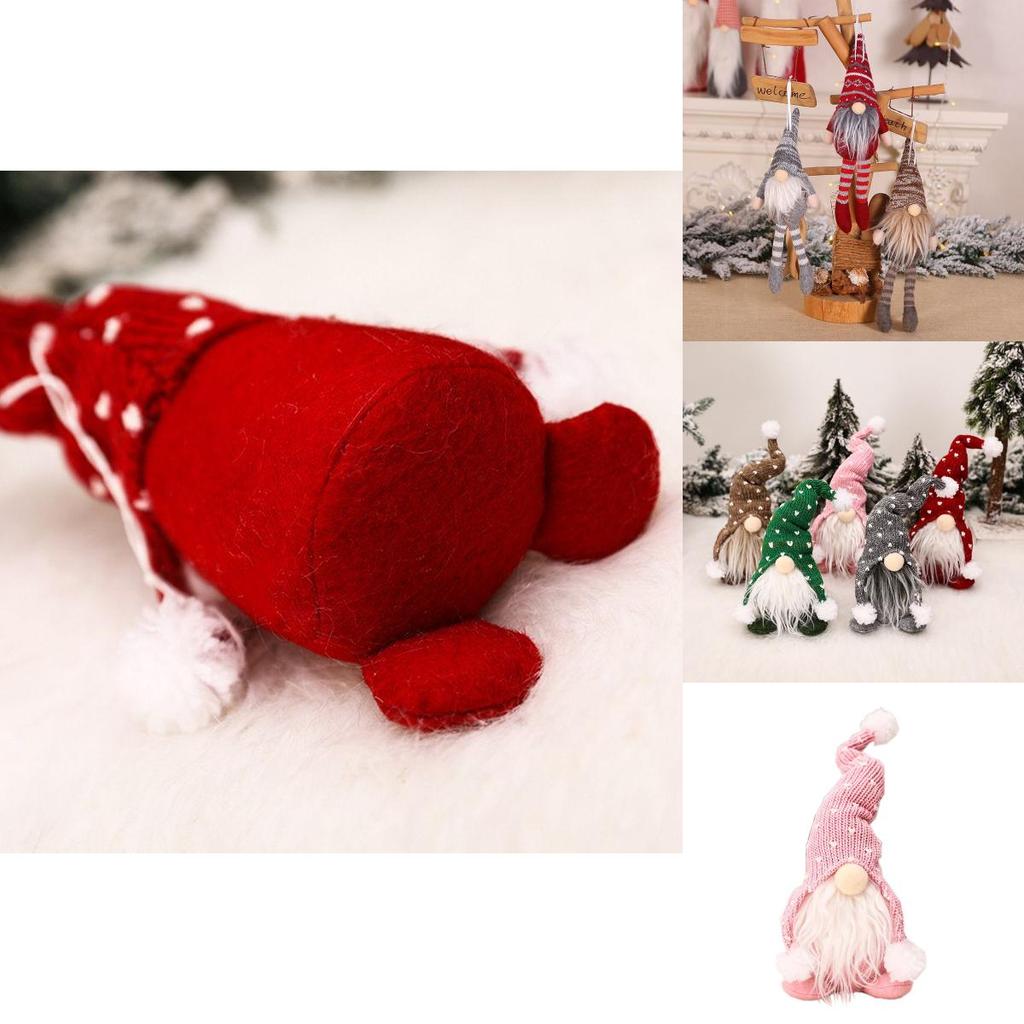Очаровательное рождественское украшение в виде гнома-эльфа гонка для дома и настольных дисплеев