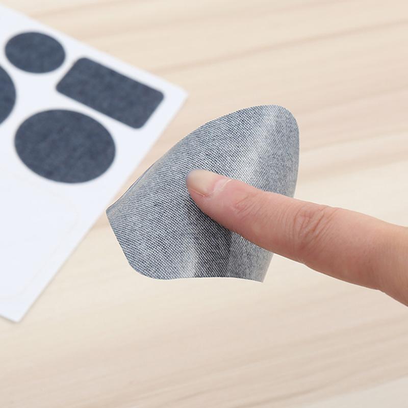 Утолщенные джинсовые самоклеящиеся наклейки для джинсов с отверстиями, бесшовные ремонтные заплатки, организация