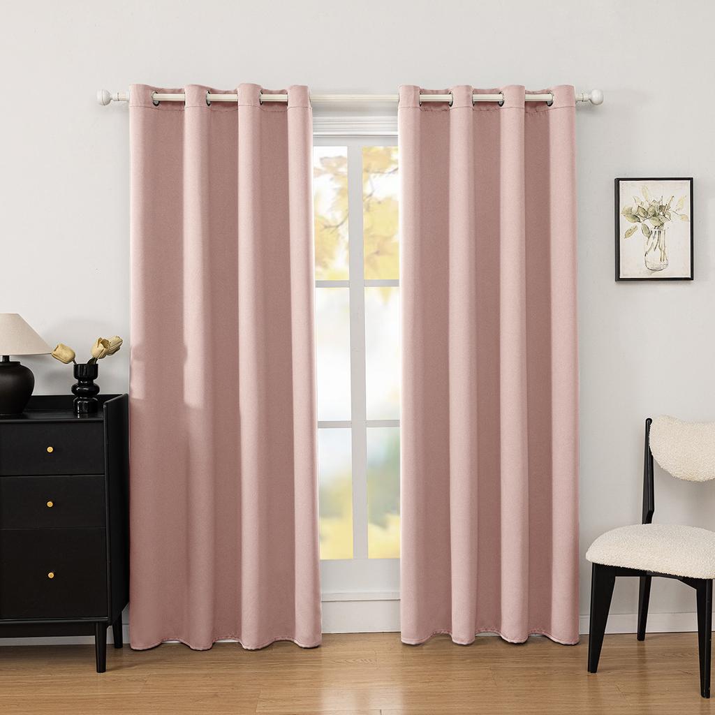 Shaoxing Curtains Full Blackout High-Density Matte Cloth Blackout Curtains Sun Protection And Heat Insulation