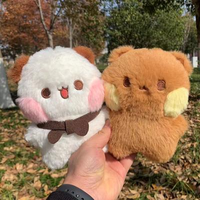 Мягкие плюшевые игрушки Kawaii Bubu Dudu, меховая панда, плюшевая игрушка с выразительной текстурой, милые мультяшные плюшевые игрушки для дома, дивана, автомобиля.