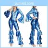 M-xl Винтажный костюм для диско-выступлений 70-х годов для арабского косплея, женский сценический наряд, персонажи)