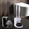 Toilet Plunger and Bowl Brush Set, 2 In 1 Toilet Plungers for Bathroom Cleaning Toilet Brush