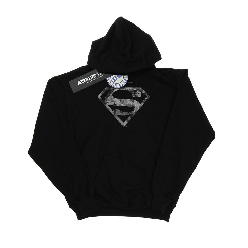DC Comics Womens/Ladies Superman Marble Logo Hoodie