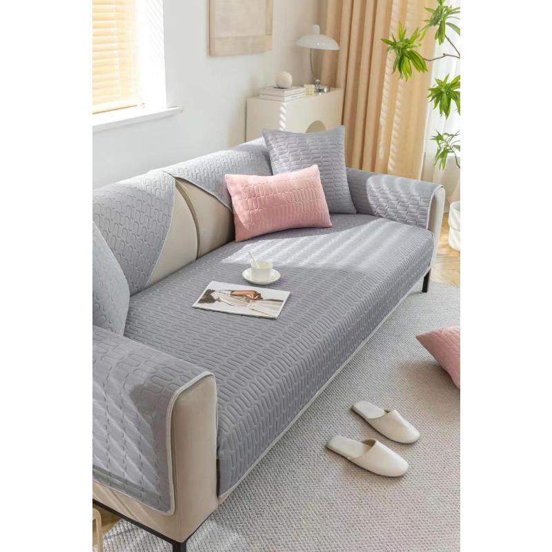 Ice Silk Sofa Cushion Four Seasons Universal Non-Slip Mat Sofa Cover Slipcover Summer Summer High-End Cover Cloth