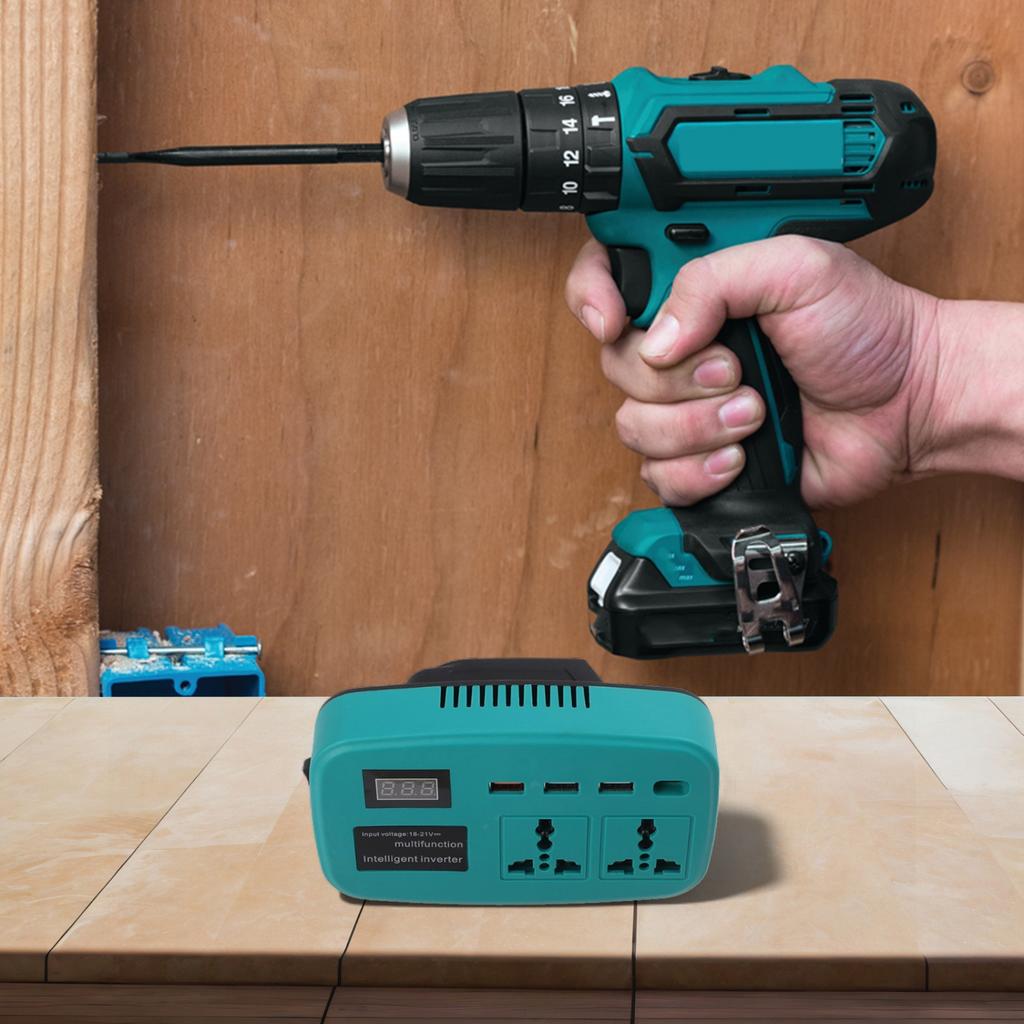 Эффективный инвертор-преобразователь батареи плавно преобразует мощность постоянного тока для использования