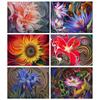 Full Round Paint With Diamonds Flower DIY Diamond Painting Sunflower Mosaic Abstract Picture Handicraft Home Decor