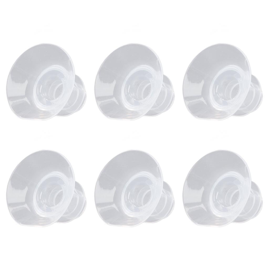 6 шт. Фланцевые вставки Hands Free Bust Pump Носимые портативные Spectra 24 мм Щиты Фланцы 13 мм /