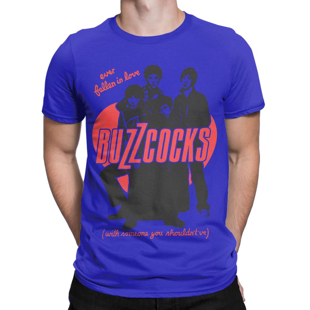 Retro 70s Graphic Funny 100 Cotton Tshirt Buzzcocks Tops Tees For Unisex