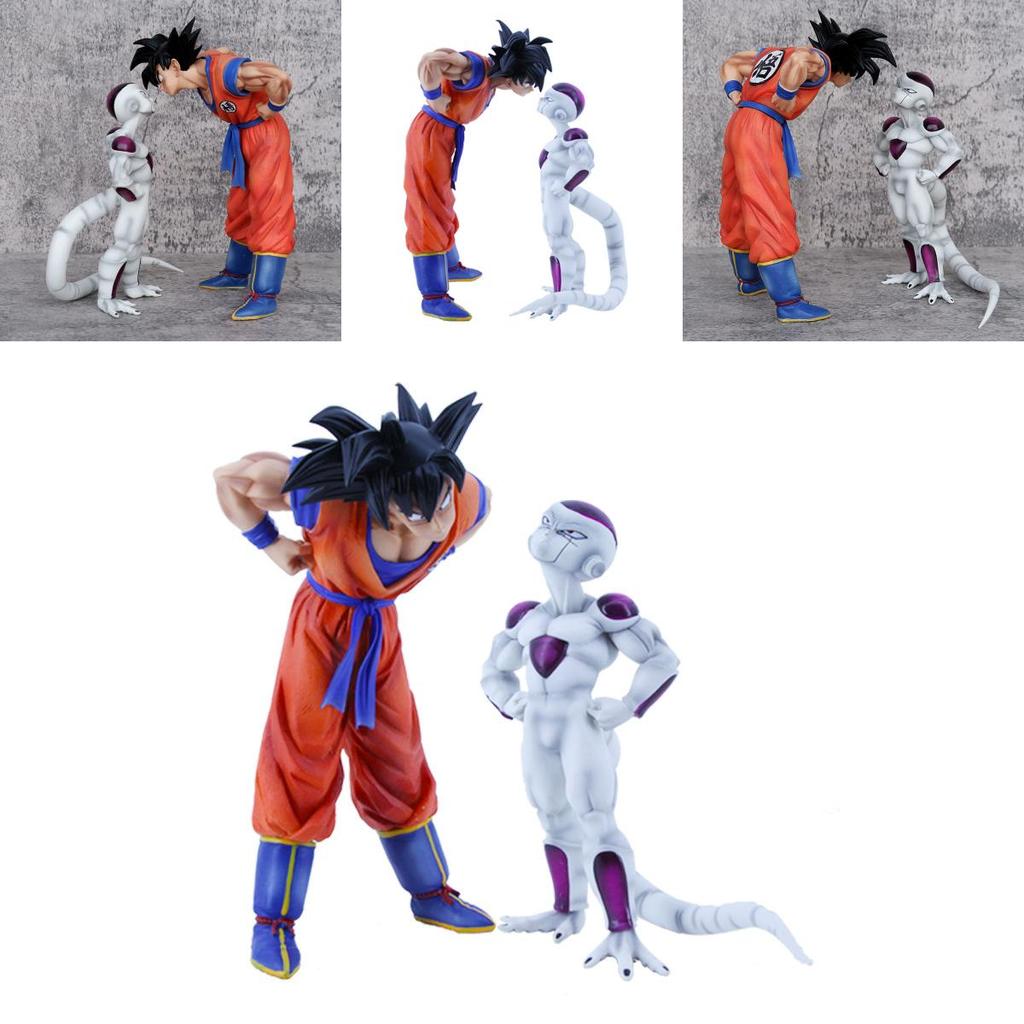 Dragon Ball Gk Сон Гоку и Фриза ПВХ Фигурка Потрясающая Коллекционная Модель для Демонстрации