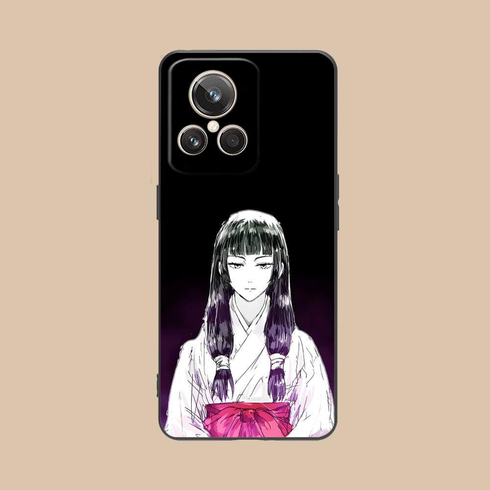 JJK Utahime Iori Матовый ТПУ чехол для мобильного телефона Realme 15 14 13 12 11 10 9 Pro Plus T i Lite 5G Цветной печатный чехол