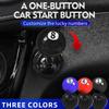 Auto Push Start Joystick Billiards Styles Car Push To Start Button Rocker Car Button Start Lever Car Starter Engine Button Cover