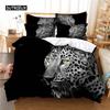 Agile Leopard Bedding Set Duvet Cover Set 3d Bedding Digital Printing Bed Linen Queen Size Bedding Set Fashion Design