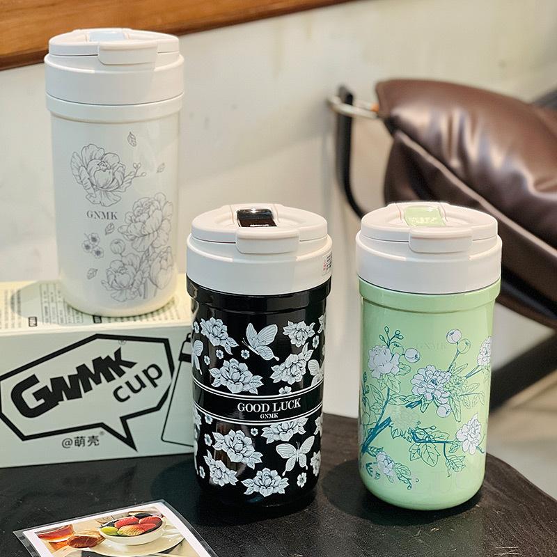 Новый высококачественный внешний вид термос-чашка Dieland большой емкости соломенная чашка для офиса для девушек кофейная чашка двойная питьевая чашка