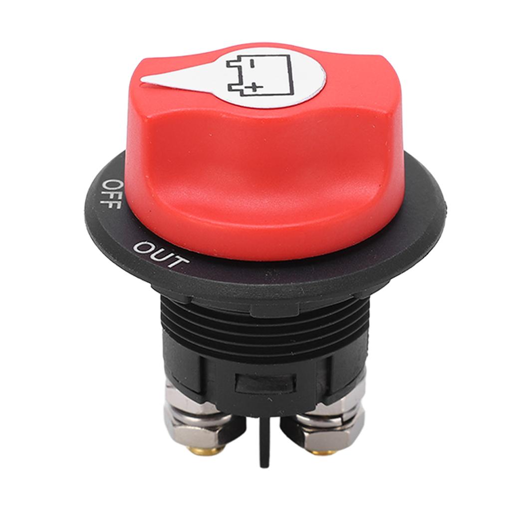 Battery Switch Battery Power Cut Master Switch Disconnect Isolator for RV Yacht Van Truck Caravan