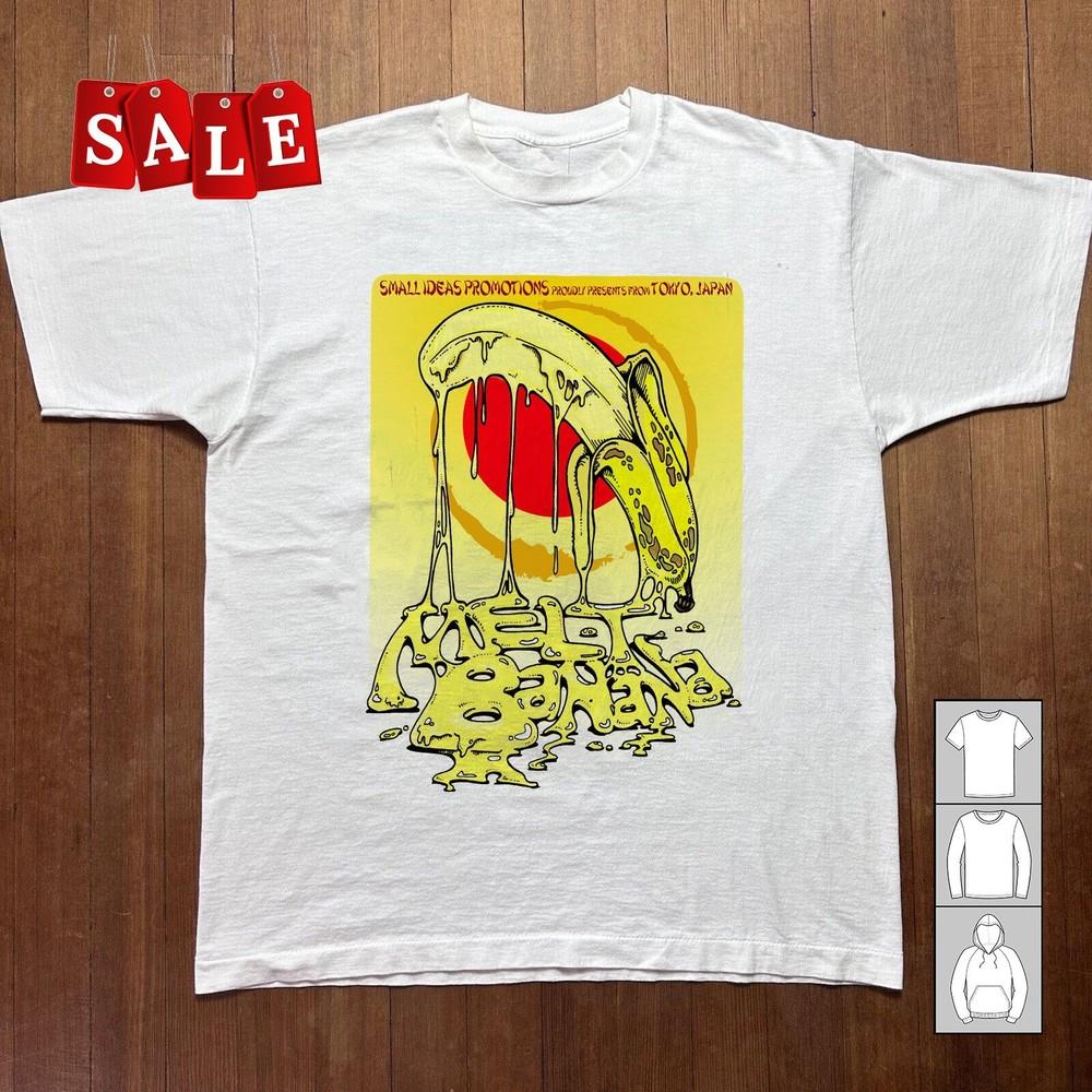 New Melt Banana Gift For Fans Cotton White Unisex T-ShirtJM256 Unisex T-Shirt
