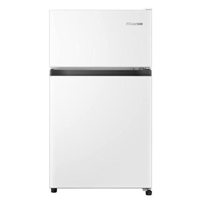 Холодильник Hisense Ширина 87 л Открывание справа Белый 2-дверный Узкий Маленький Компактный Для одного человека 47,5 см HR-B91HW