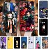 Kamado Nezuko Kimetsu No Yaiba Demon Slayer, мягкий ТПУ для Xiaomi Redmi Note 10S 10 9T 9S 9 8T 8 7S 7 6 5A 5 Pro Max Soft Black P