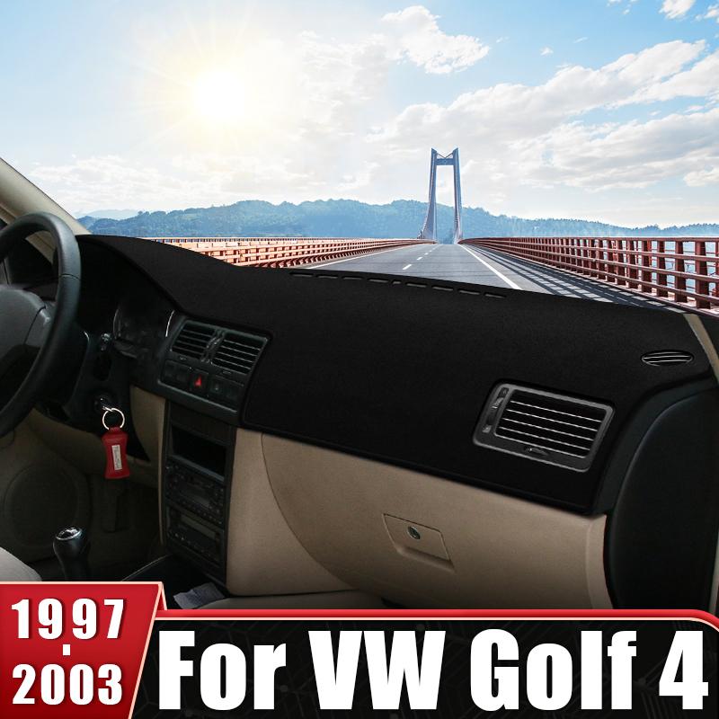For Volkswagen VW Golf 4 MK4 1997 1998 1999 2000 2001 2002 2003 Car Dashboard Cover Mat Sun Shade Pad Anti-UV Case Accessories