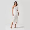 New Dress Women's Off-the-shoulder Slim-fit Banquet Wedding Bridesmaid Dress Dress