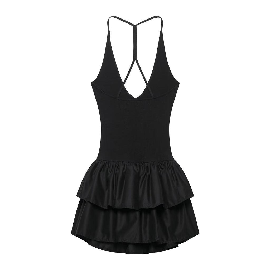 Летнее облегающее платье-халтер 2025 для женщин: Европейская и американская мода