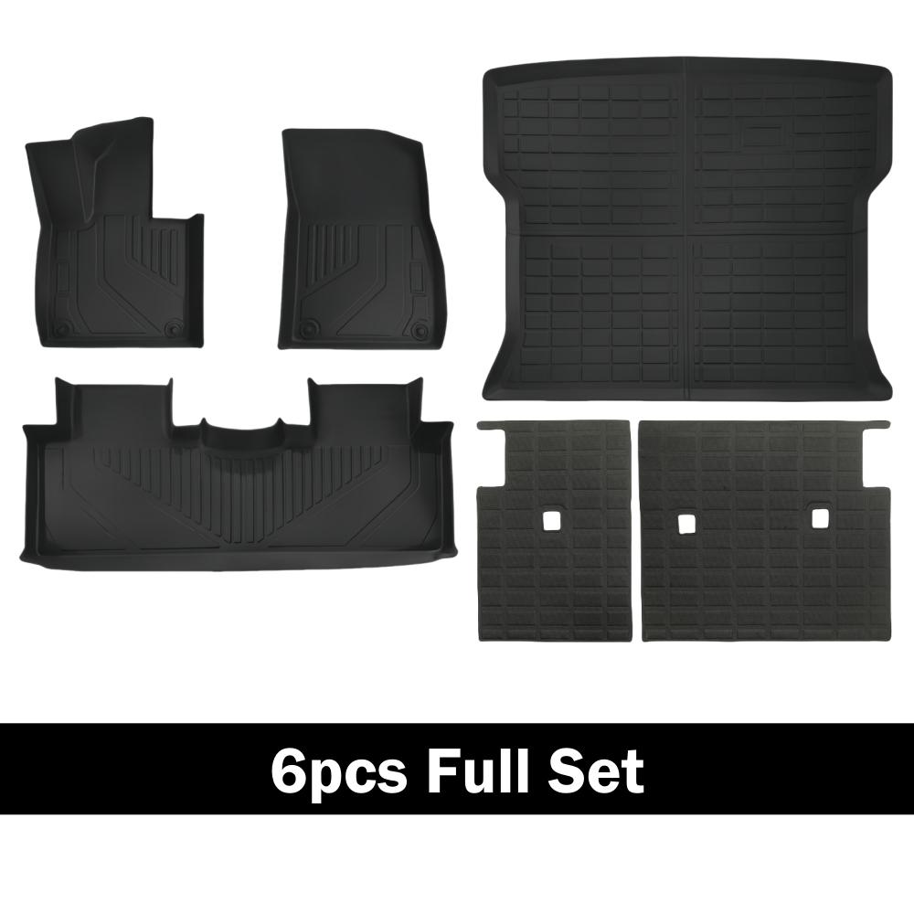 Для Xpeng G6 автомобильные коврики багажника коврик для багажника подкладка для багажника TPE 3D коврик для пола спинки защитная накладка водонепроницаемый без запаха