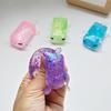 Трансграничная Игрушка-Антистресс Саламандра с Золотым Порошком из Мягкой Резины TPR