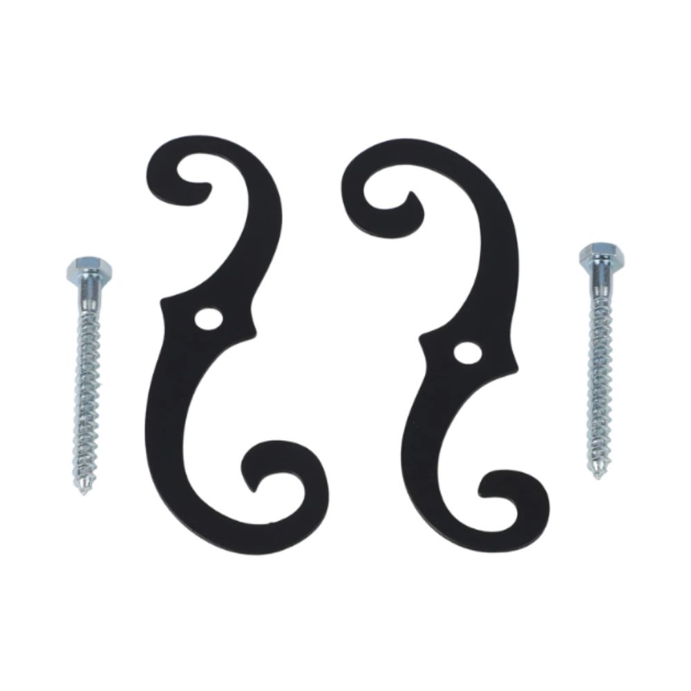 Cast Iron Material Cast Iron Shutter Fasteners Rustproof Coating Shutter Hook  Outdoor Window
