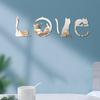 4 Pcs Love Cat Letters Stickers Peel And Stick Mirror Cat Wall