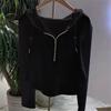 Irregular Solid Color Hooded Sweater Women's Autumn New Foreign Style Long-sleeved T-shirt Women's Bottoming Shirt Top