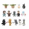 Movie Mini Action Figure Master Yoda 14 Pcs Set Darth Vader Toys Kids