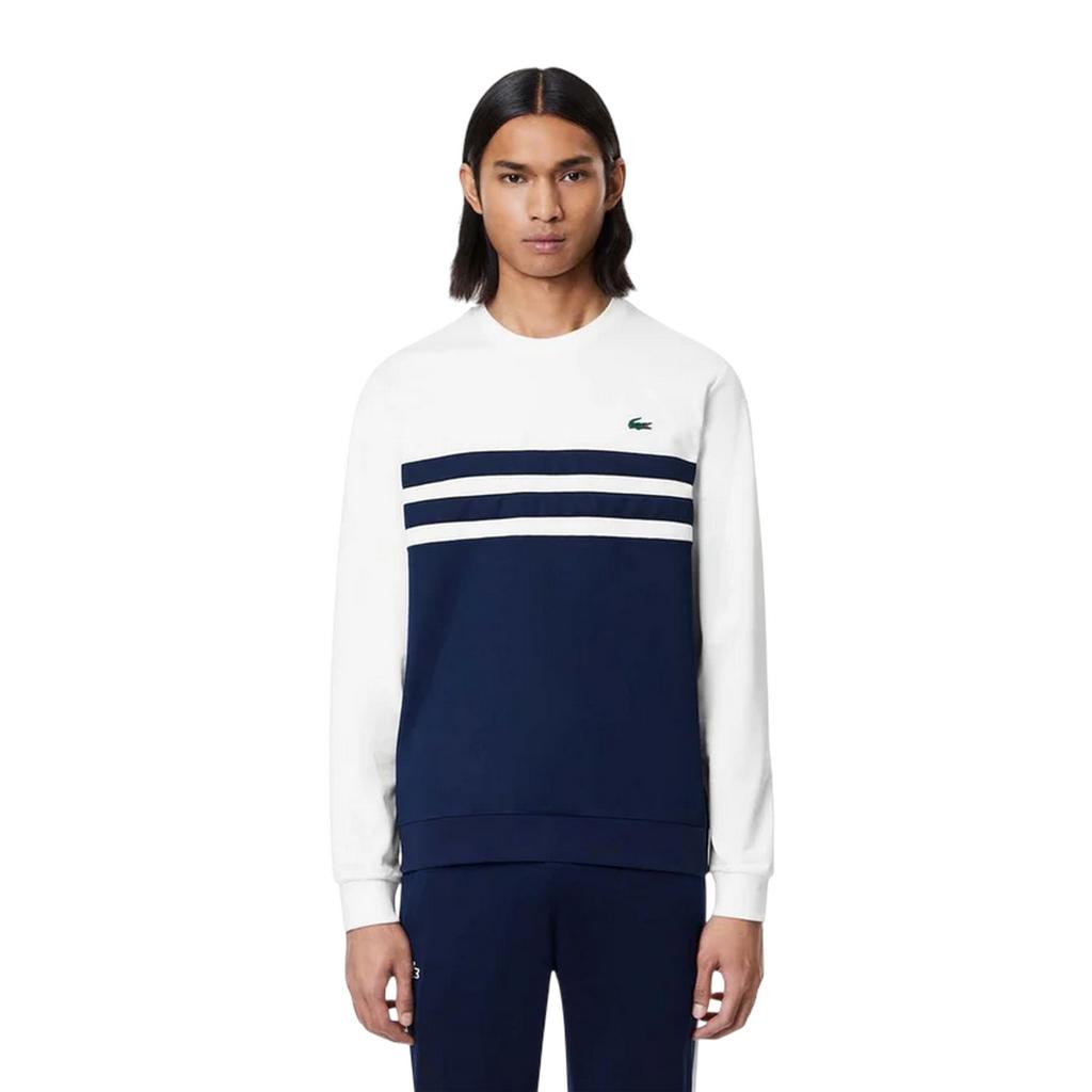 Lacoste Mens Colour Block Tennis Sweatshirt