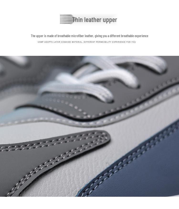 Мужские дышащие сетчатые кроссовки - Удобные, универсальные, повседневные кроссовки для бега на толстой подошве