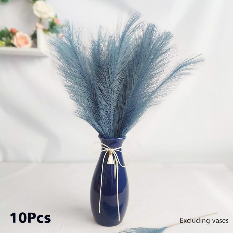 10 шт. простой элегантный искусственный тростник из пампасной травы, искусственный тростник для растений
