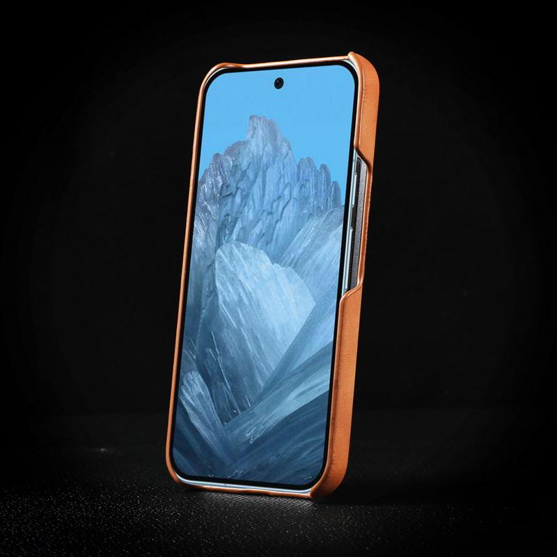 Роскошный кожаный однотонный магнитный чехол для Google Pixel 9 Pro XL Pixel 8A матовый противоударный защитный объектив для жесткого чехла для ПК MagSafe