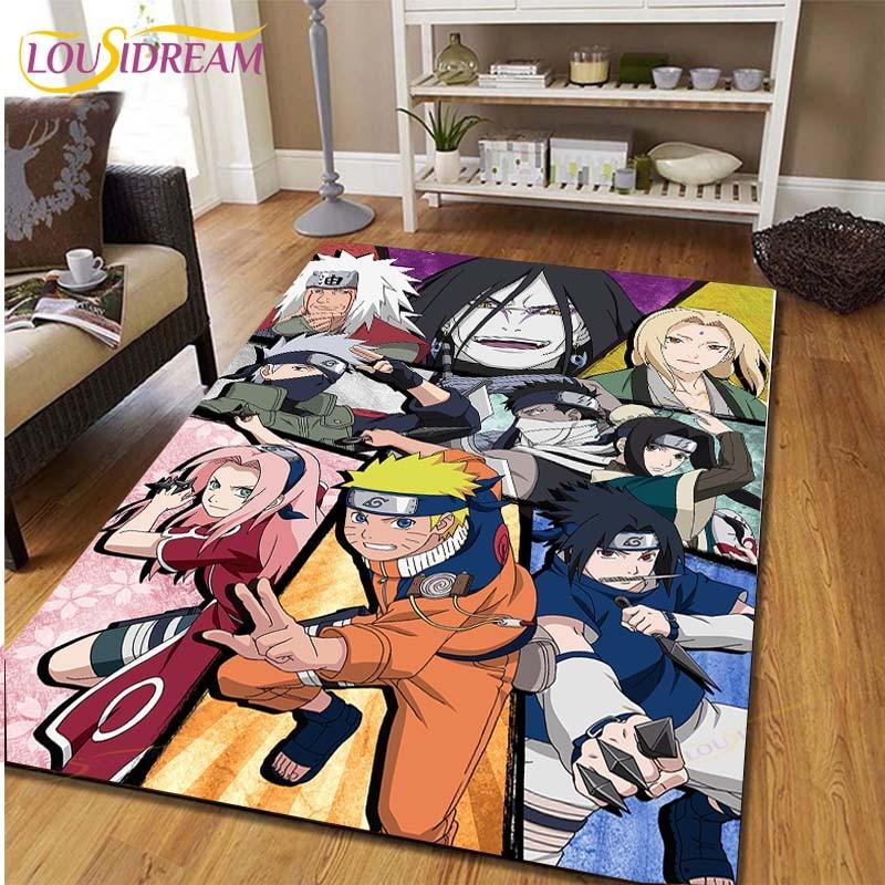 Аниме Наруто узор ковры гостиная противоскользящий коврик детские коврики для спальни коврик для йоги большой ковер декор