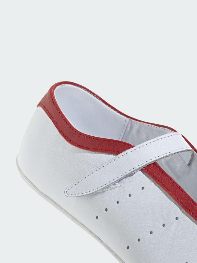 Обувь Adidas - STAN SMITH BALLET - Универсальные туфли на низком каблуке для женщин - Узор 'Трилистник' Adidas J06940