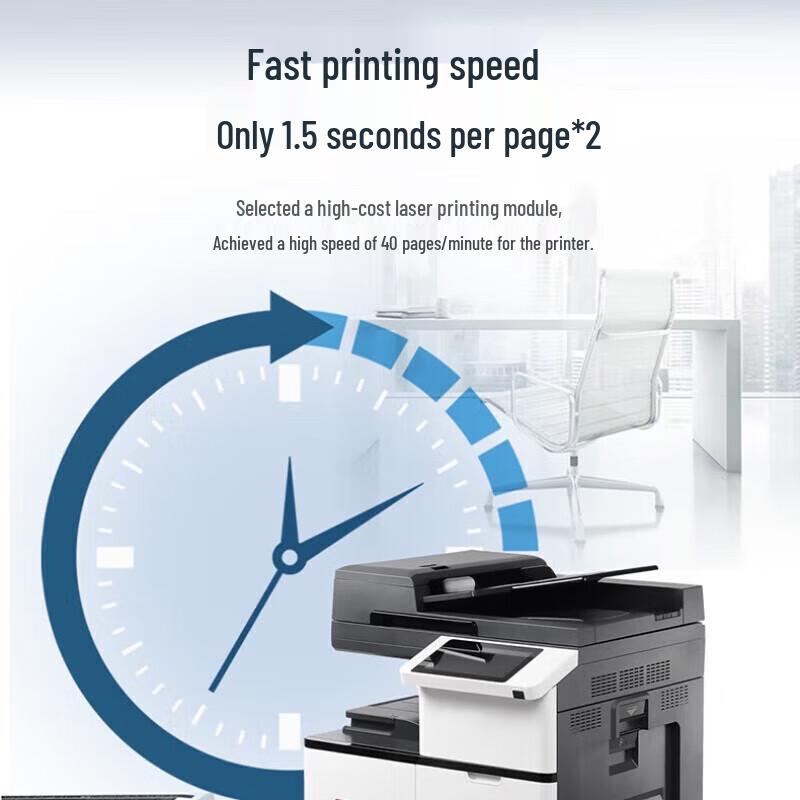 Lenovo GXM400DNAP A3 Monochrome Multifunction Printer CN plug (adapter included)
