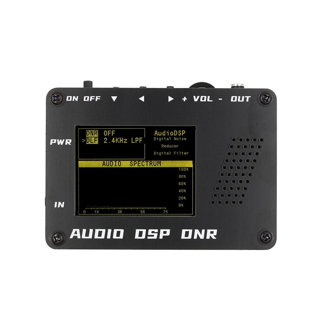 Аудио DSP шумоподавитель DNR цифровой фильтр SSB CW любительское радио YAESU ICO M FT-817 857 897 KX3 FT-818 + динамик + ЖК-дисплей Aduio