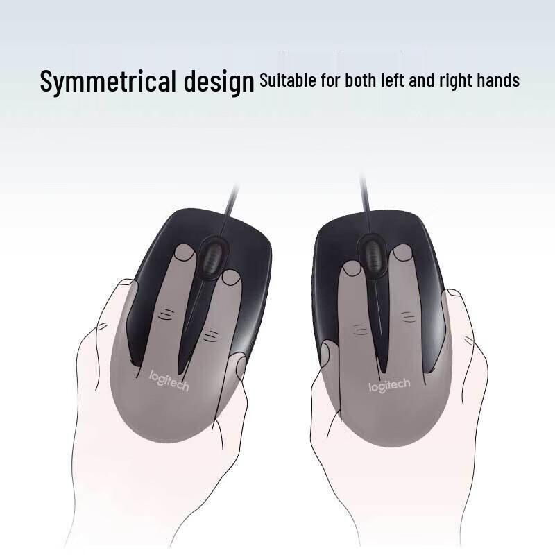 Logitech M90 Проводная оптическая мышь