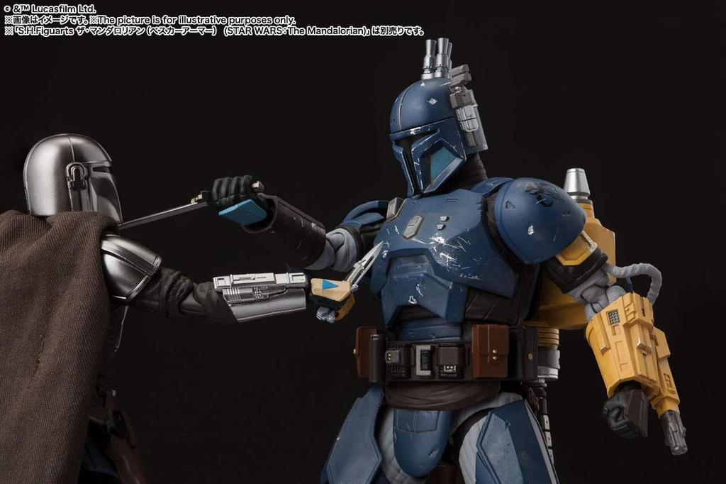 TAMASHII NATIONS Звездные войны Тяжелая пехота Мандалорец SHFiguarts (ЗВЕЗДНЫЕ ВОЙНЫМандалорец)
