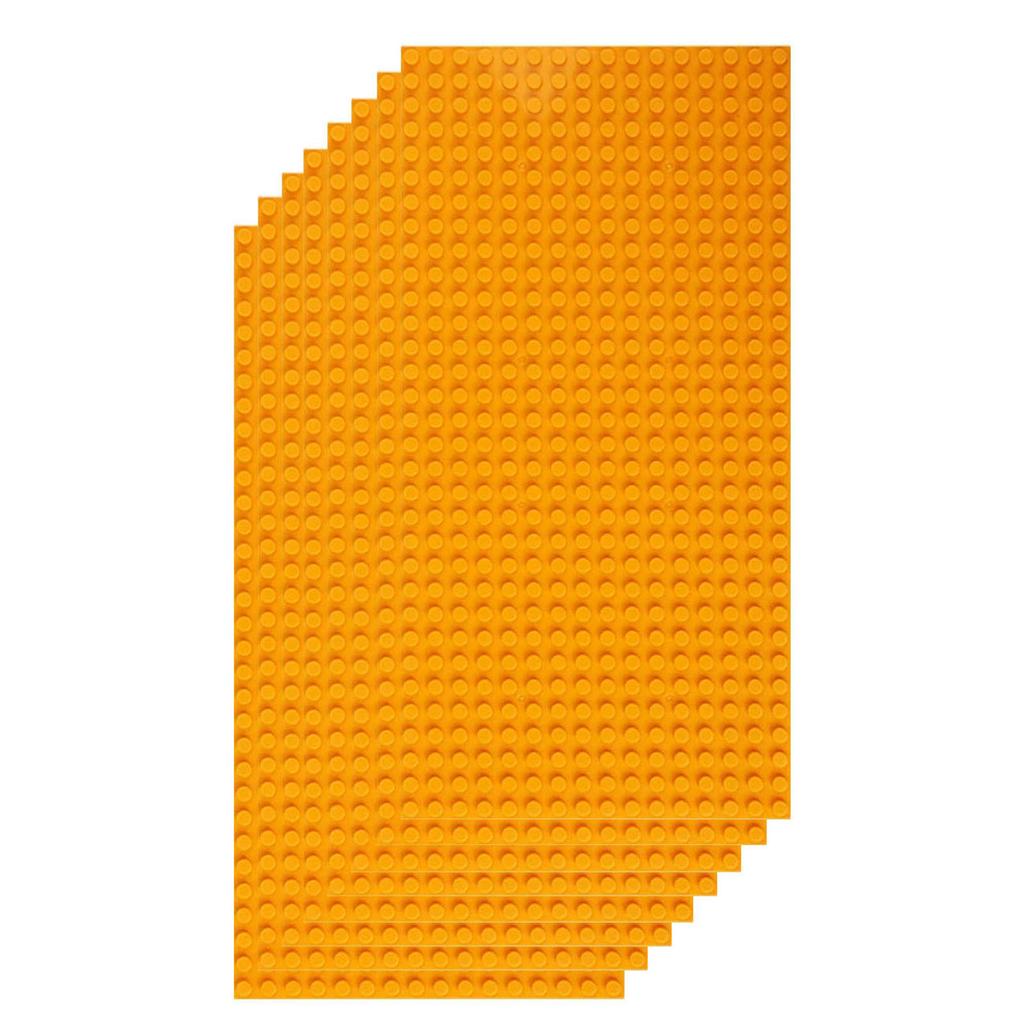 8 шт. 16x32 Точек Классические Базовые Пластины MOC DIY Пластиковые Кирпичи Основания Город Dimensions Строительные Блоки Фигурки Конструкторы