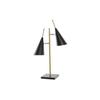 Desk Lamp - Modern - Black and Gold - 25W - 220V - 38x16x64 Cm