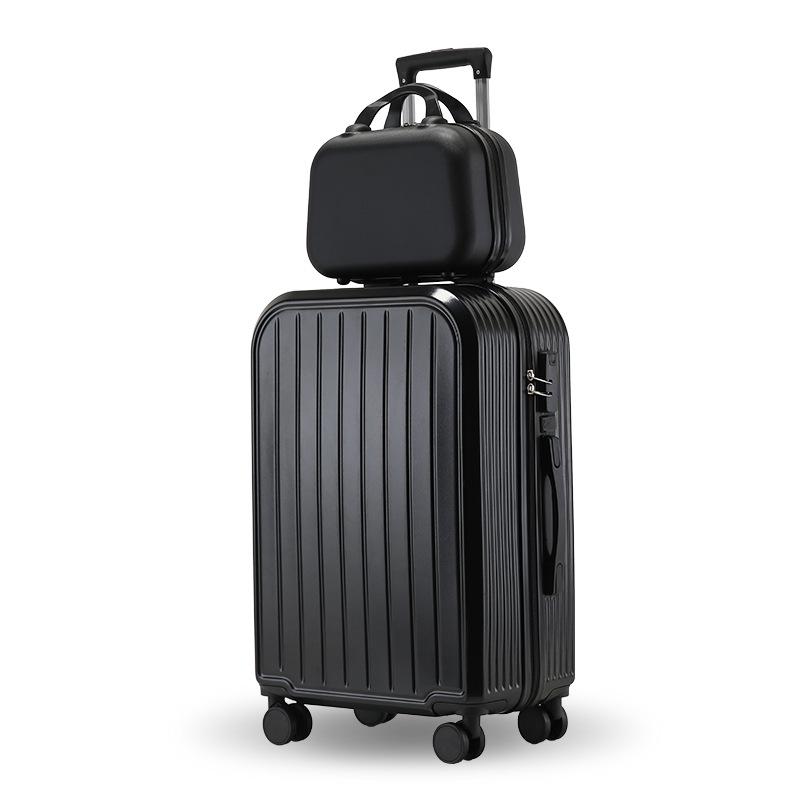 24-Inch Multifunctional Suitcase with Universal Wheels and New Lock System
